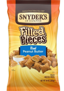 Snyder's of Hanover Pretzel Pieces, Peanut Butter Filled, 10 oz