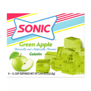 Clearance: Sonic Gelatin - Green Apple
