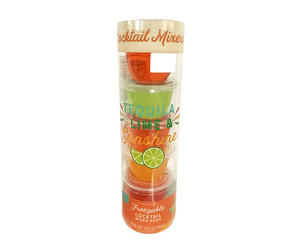 Tequila Lime Sunshine 5-Piece Freezable Margarita Mixer Pods Set