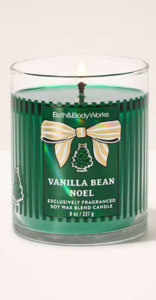 Christmas In Stock 1: Vanilla Bean Noel  Single Wick Candle