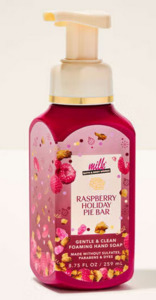 Soap: Raspberry Holiday Pie Bar Gentle & Clean Foaming Hand Soap