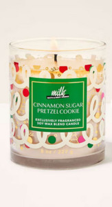 Cinnamon Sugar Pretzel Cookie  Single Wick Candle
