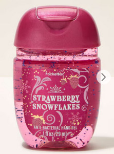 Strawberry Snowflakes  PocketBac Hand Sanitizer