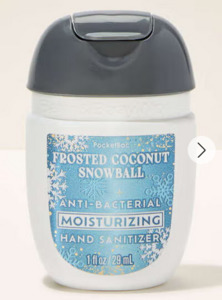 Frosted Coconut Snowball  PocketBac Hand Sanitizer
