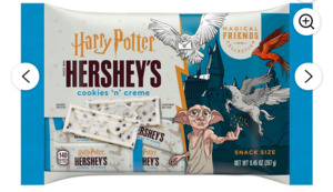 Chocolate Candy: Hershey's Cookies 'n' Creme Harry Potter Magical Friends Halloween Candy, Bag 9.45 oz