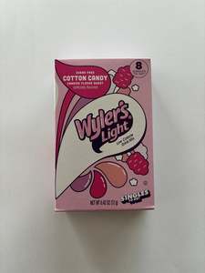 Wyler's Light Sugar Free Cotton Candy Drink Singles to go 8ct