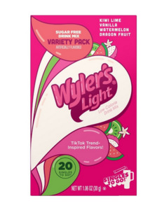 Drinks: Wyler's Light Watertok Assorted Flavors Drink Sticks