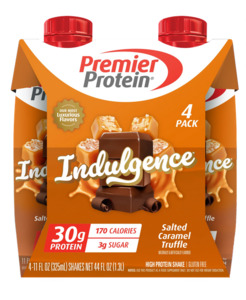 Premier Protein Indulgence Protein Shake, Salted Caramel Truffle, 30g Protein, 1&hellip;