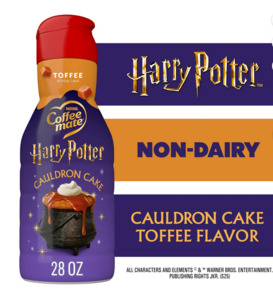 Coffee mate Harry Potter Cauldron Cake, Toffee Flavored Creamer, Liquid Coffee C&hellip;