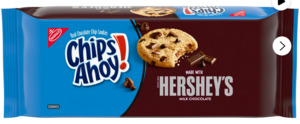 Snacks: CHIPS AHOY! Hershey's Milk Chocolate Chip Cookies, 9.5 oz