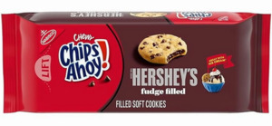 CHIPS AHOY! Chewy Hershey's Fudge Filled Soft Cookies, 9.6 oz