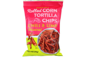 Trader Joe's Chili & Lime Flavored Rolled Corn Tortilla Chips