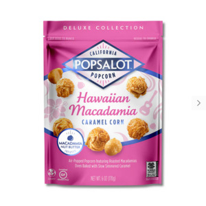 Snacks: Popsalot Hawaiian Macadamia Caramel Corn