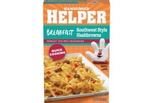 Pantry: Helper Breakfast Southwest Style Hashbrowns with Robust Tex-Mex Seasoning, 4oz Box