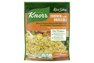 Knorr No Artificial Flavors Creamy Chicken Broccoli Rice, 5.5 oz Regular Pouch