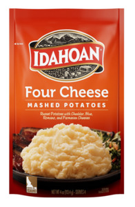 Idahoan Four Cheese Mashed Potatoes, 4 oz
