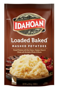 Pantry: Idahoan Loaded Baked Mashed Potatoes Side Dish, 4 oz