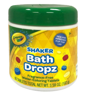 Bath Time Fun: Crayola Color Bath Dropz - 3.59oz/60ct