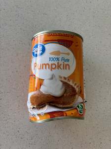 Clearance: *** Damaged *** Great Value Pure Pumpkin 15oz