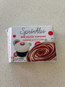 Clearance: *** Damaged *** Sprinkles Sugar Free Red Velvet Pudding & Pie Filling