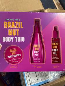 Body Lotion: Trader Joe's Brazil Nut Body Trio