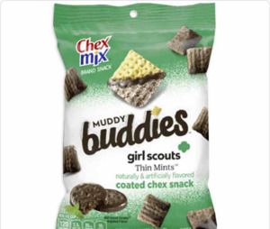 Snacks: Chex Mix Muddy Buddies Girl Scouts Thin Mints 1.75oz