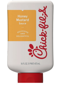 Sauces Dressings: Chick-fil-A Honey Mustard Sauce,16 fl oz Squeeze Bottle