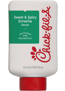 Chick-fil-A Sweet & Spicy Sriracha Sauce 16 fl oz Squeeze Bottle