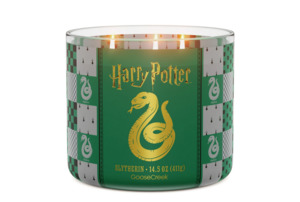 Goose Creek Harry Potter Slytherin 3-wick Black Lake Waters, Fog-Laced Dungeons,&hellip;