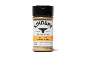 Spices: Kinder's Buttery Burger Blend Seasoning, 2.1 oz Small Bottle
