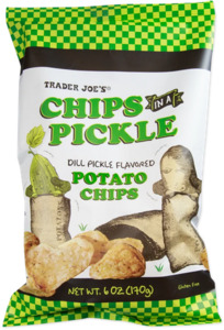 ** Bags Squashed in Transit ** Trader Joe's Chips in a Pickle