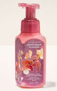 Soap: White Peach & Papaya Gentle & Clean Foaming Hand Soap