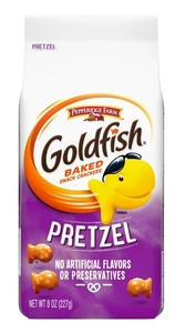 Clearance: Goldfish Pretzel Crackers, Snack Crackers, 8 oz bag