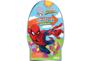 Easter: Marvel Spiderman Easter Activity Play Pack with Coloring Book and Mini Markers