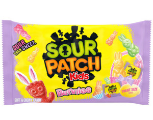 Easter: SOUR PATCH KIDS Bunnies Soft & Chewy Easter Candy 7.93 oz