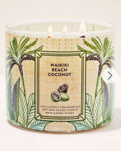 Waikiki Beach Coconut3-Wick Candle