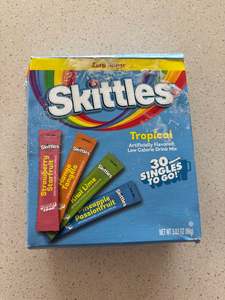 ** Damaged Packaging ** Skittles Zero Sugar Variety Pack Singles-to-Go Powdered &hellip;