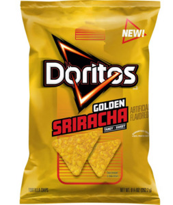 Clearance: Doritos Tortilla Chips Golden Sriracha - 9.25oz