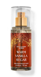 Fragrance Mist: Warm Vanilla Sugar  Travel Size Fine Fragrance Mist