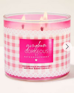 Gingham Gorgeous 3-Wick Candle