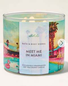 Meet Me in Miami 3-Wick Candle