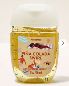 Piña Colada Swirl PocketBac Hand Sanitizer