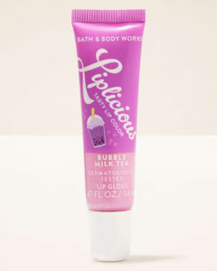 Lip Care: Bubble Milk Tea Lip Gloss