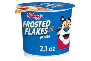 Kellogg's Frosted Flakes Cold Breakfast Cereal Cup, 8 Vitamins and Minerals&hellip;