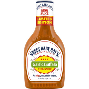 Sweet Baby Ray's Garlic Buffalo Wing Sauce, 16 fl oz