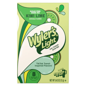 Wyler's Light Kiwi Lime Drink Mix Zero Sugar 8ct Drink Sachet