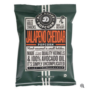 Pop Daddy Snacks Jalapeno Cheddar Popcorn 2oz