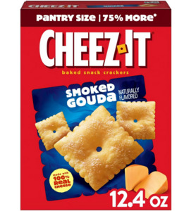 Snacks: Cheez-It Crackers Smoked Gouda - 12.04oz