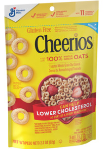 Pantry: Cheerios Whole Grain Oats Gluten-Free Breakfast Cereal 2.2oz