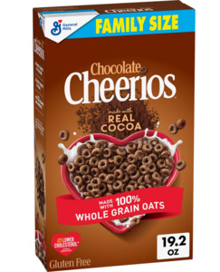 Pantry: General Mills Family Size Chocolate Cheerios Cereal - 19.2oz